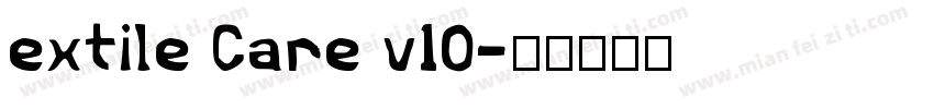 extile Care v10字体转换